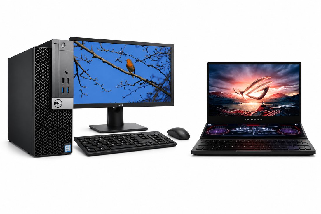 Computadoras, laptops y all-in-one